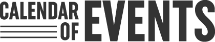 Calendar of events